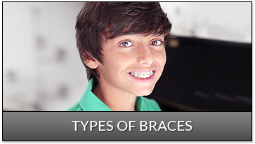 Young Boy with Metal Braces